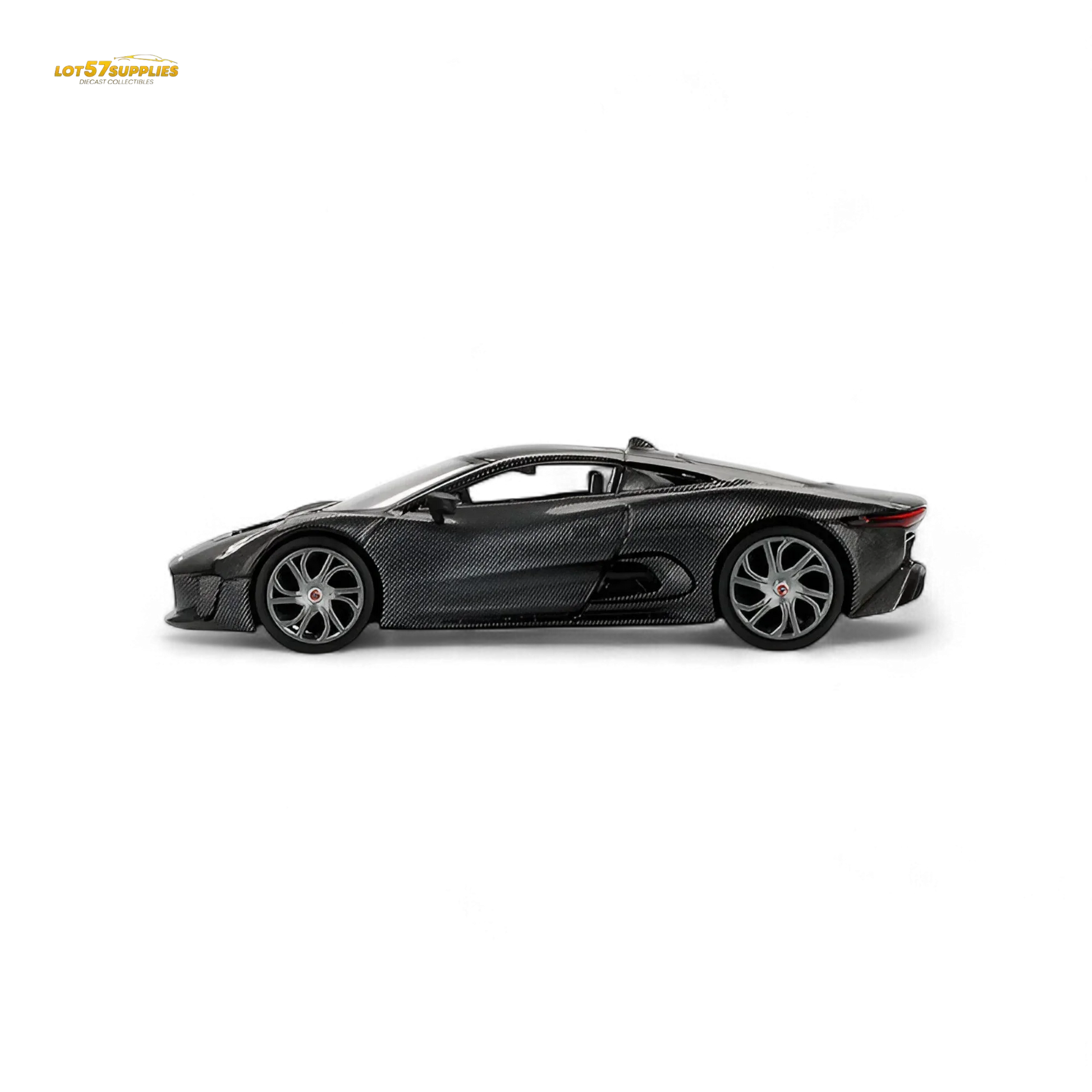 Mini-GT Jaguar C-X75 Test Car Carbon Fiber 1:64 - ToylandEU