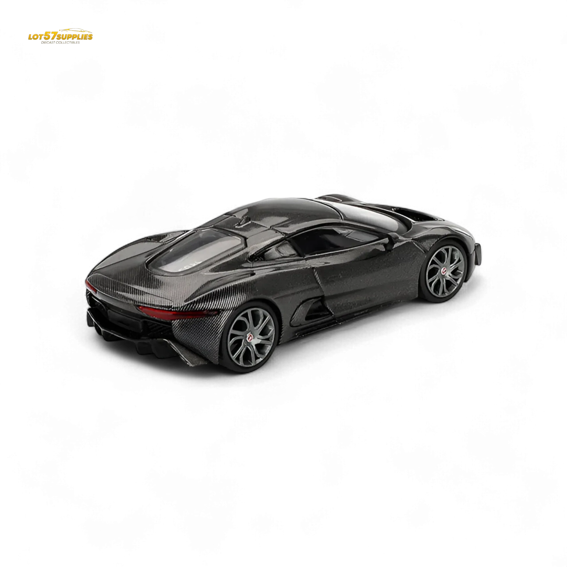 Mini-GT Jaguar C-X75 Test Car Carbon Fiber 1:64 - ToylandEU