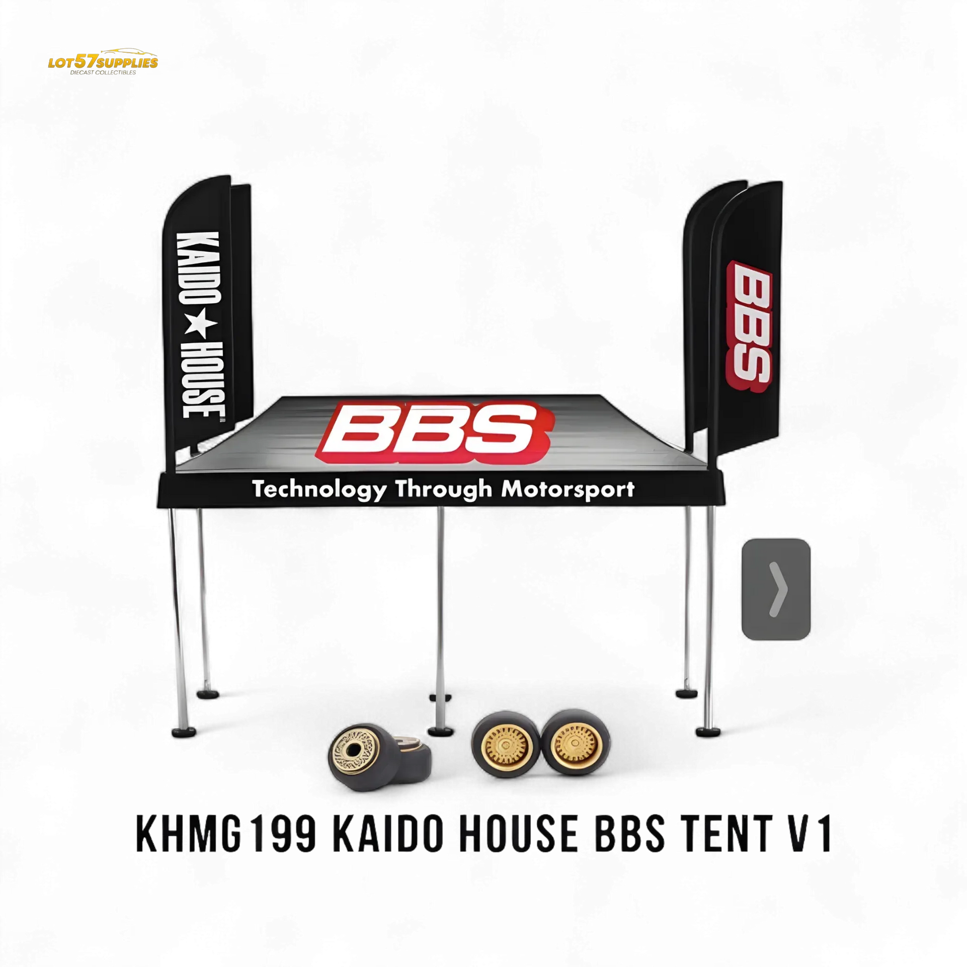 Mini-GT Kaido House 86S Tent V1 - 1:64 - ToylandEU