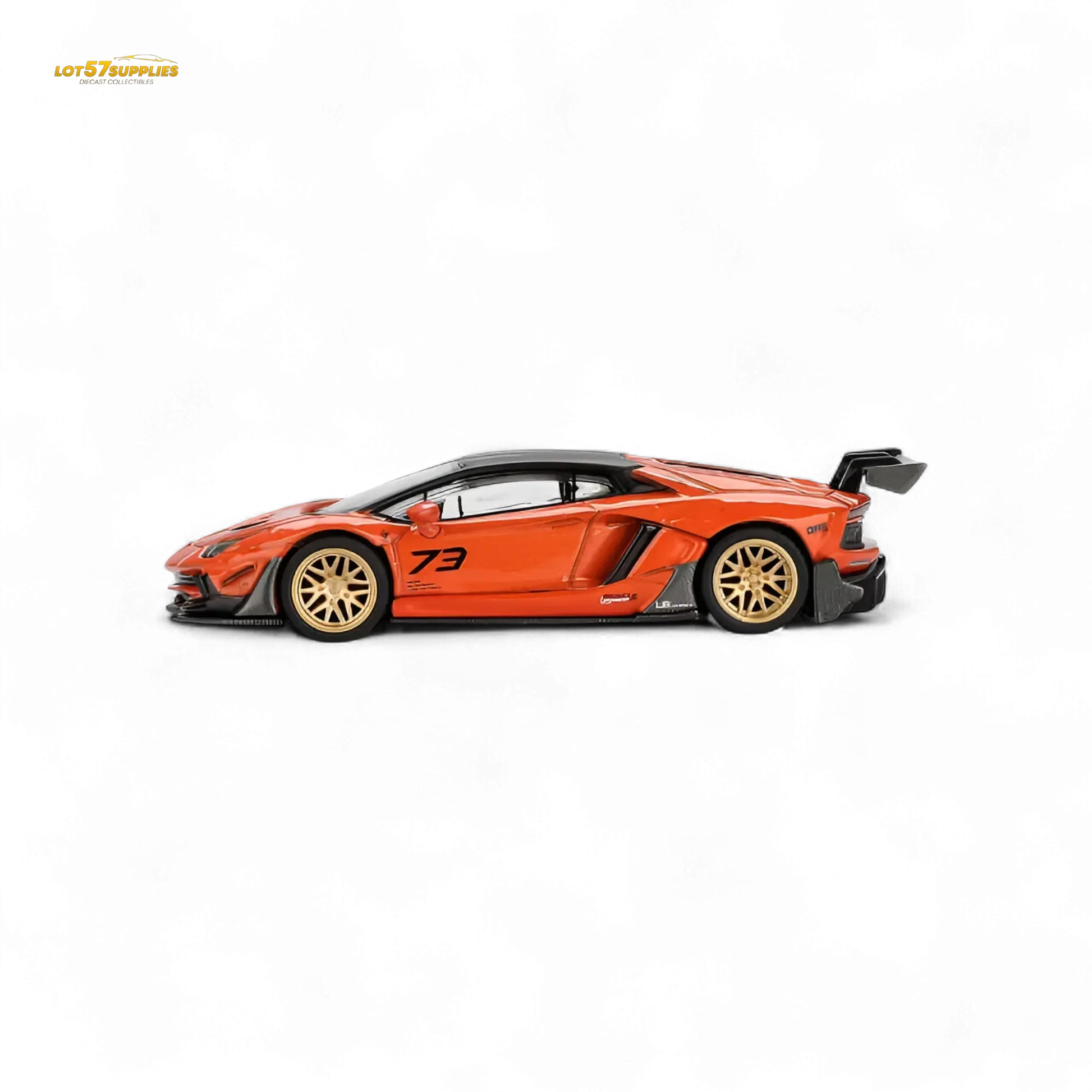 Mini GT Lamborghini Aventador Diecast Model Orange Limited Edition - ToylandEU