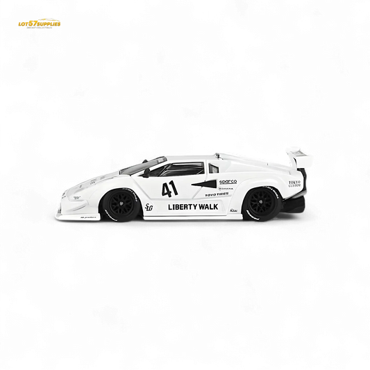 Mini-GT Lamborghini Countach LB-WORKS White 1:64 -  ToylandEU™
