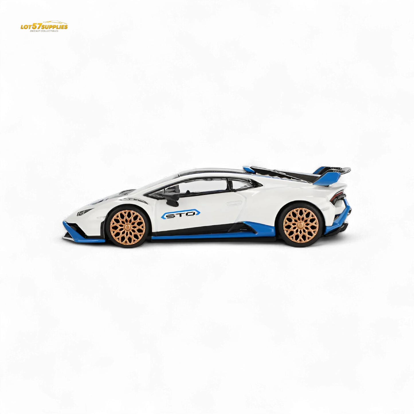 Mini-GT Lamborghini Huracán STO Bianco Asopo #788 1:64 - ToylandEU