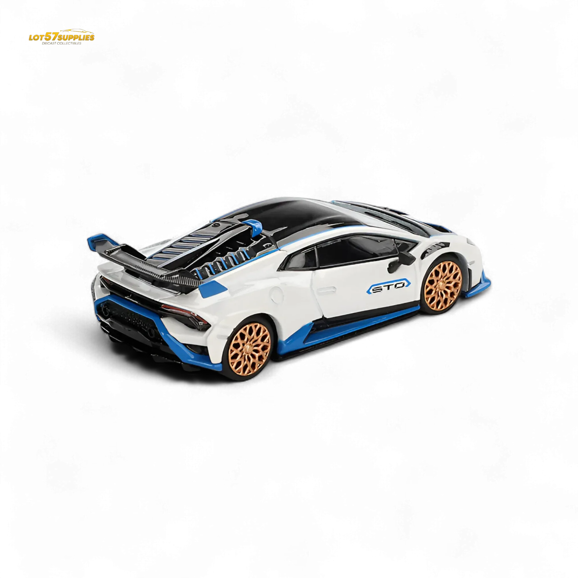 Mini-GT Lamborghini Huracán STO Bianco Asopo #788 1:64 - ToylandEU