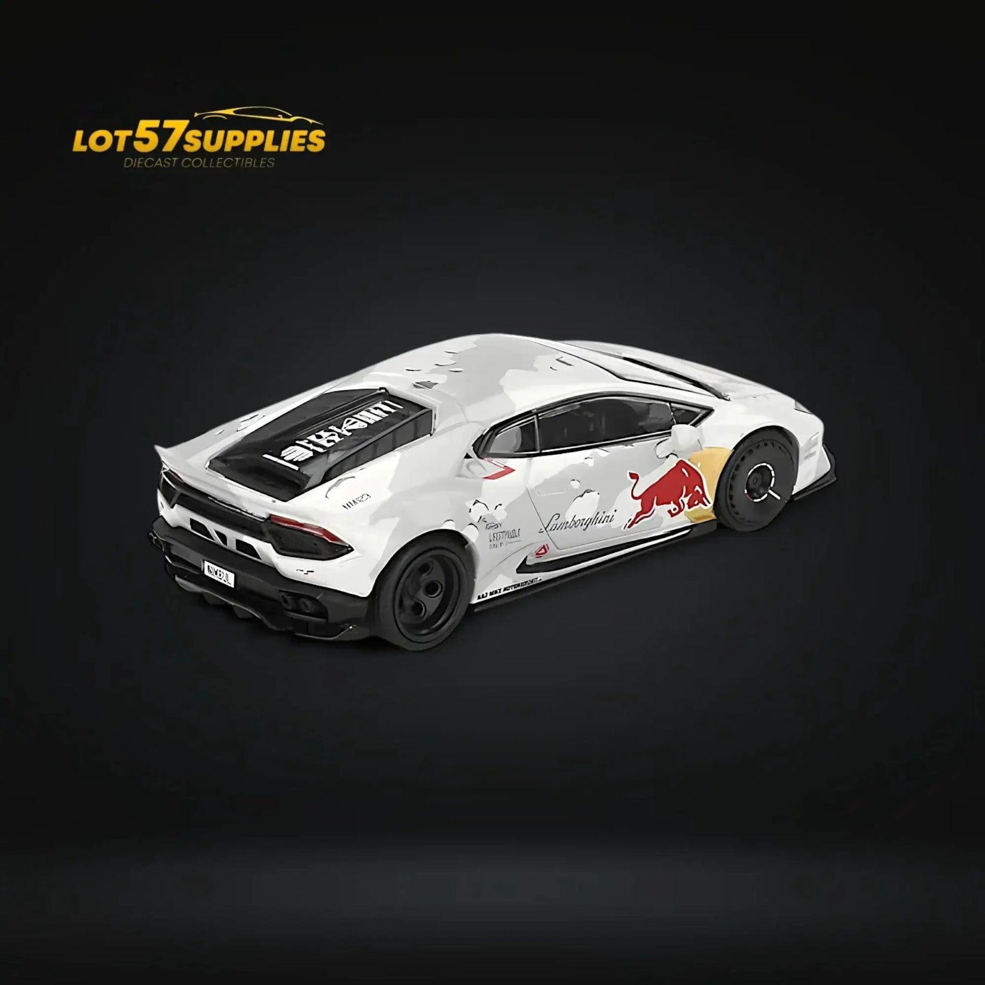 Mini-GT Lamborghini Huracan LB Works Ver. 2 Mad Mike NIMBUL RedBull Camouflage 1:64 MGT00967 - ToylandEU