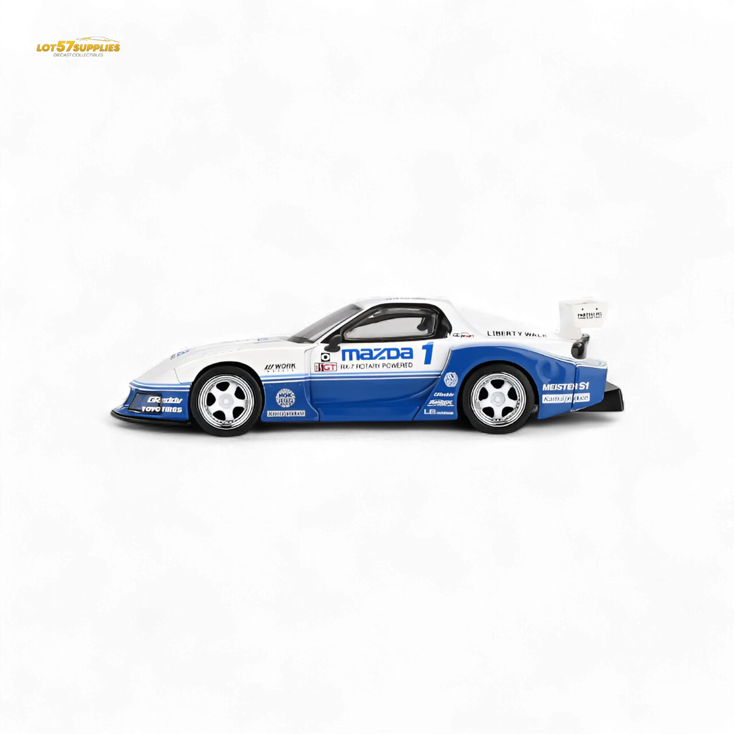 Mini-GT MAZDA RX-7 LB-Super Silhouette IMSA #1011 1:64 - ToylandEU