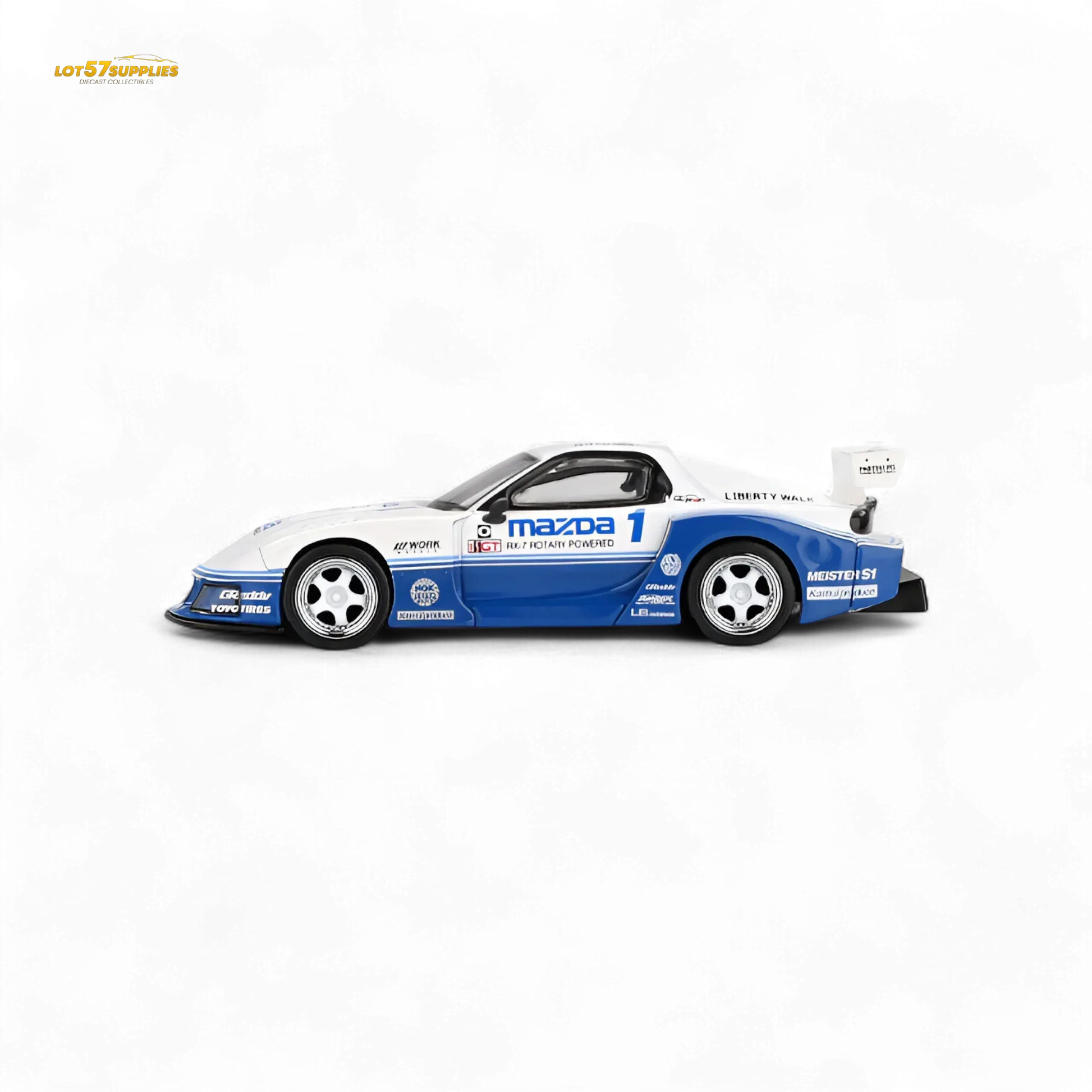 Mini-GT MAZDA RX-7 LB-Super Silhouette IMSA #1011 1:64 - ToylandEU