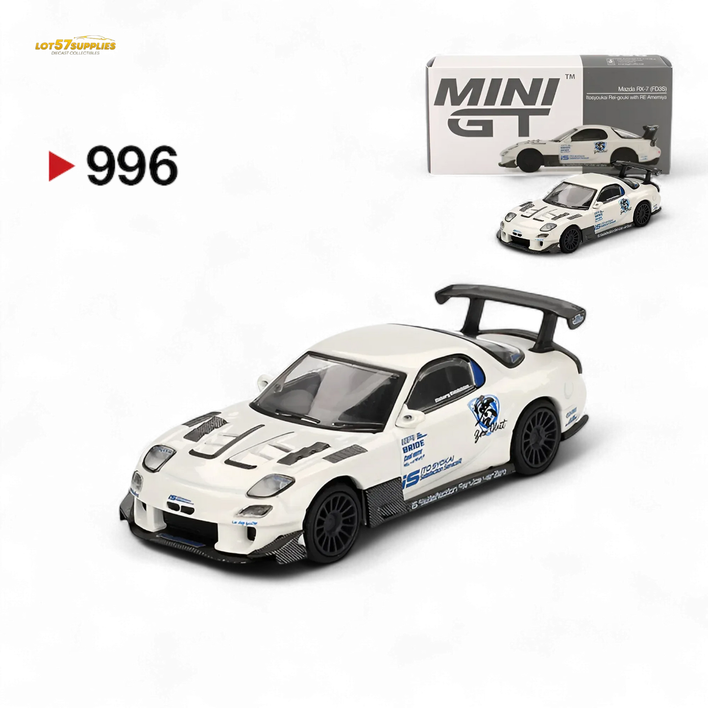 Mini-GT Mazda RX-7 FD3S RE Amemiya 1:64 - ToylandEU