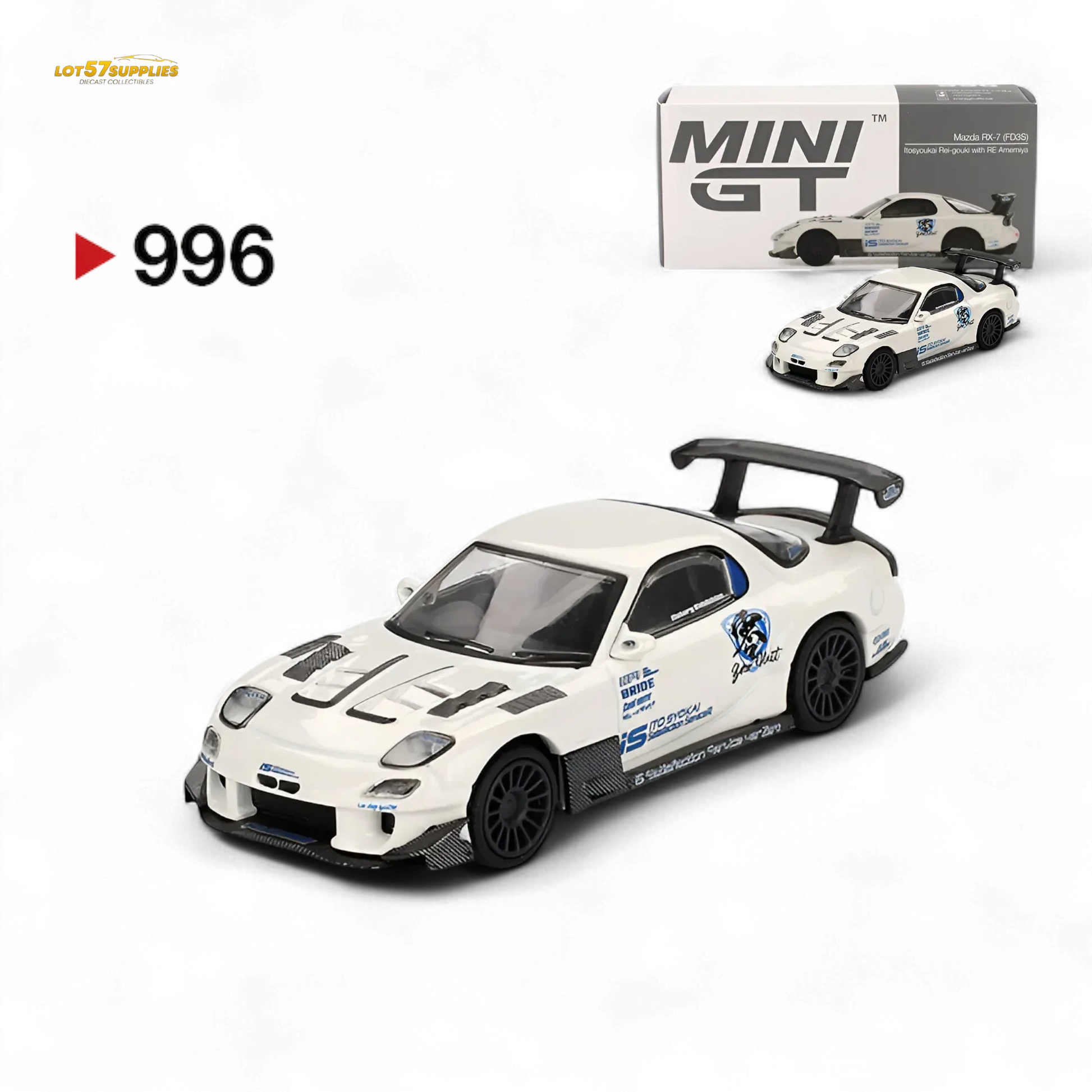 Mini-GT Mazda RX-7 FD3S RE Amemiya 1:64 - ToylandEU