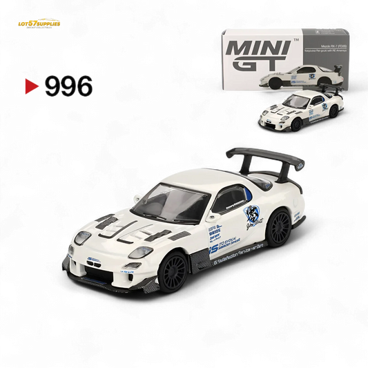  Mazda RX7 FD3S RE Amemiya Diecast Mini GT Replica -  ToylandEU™