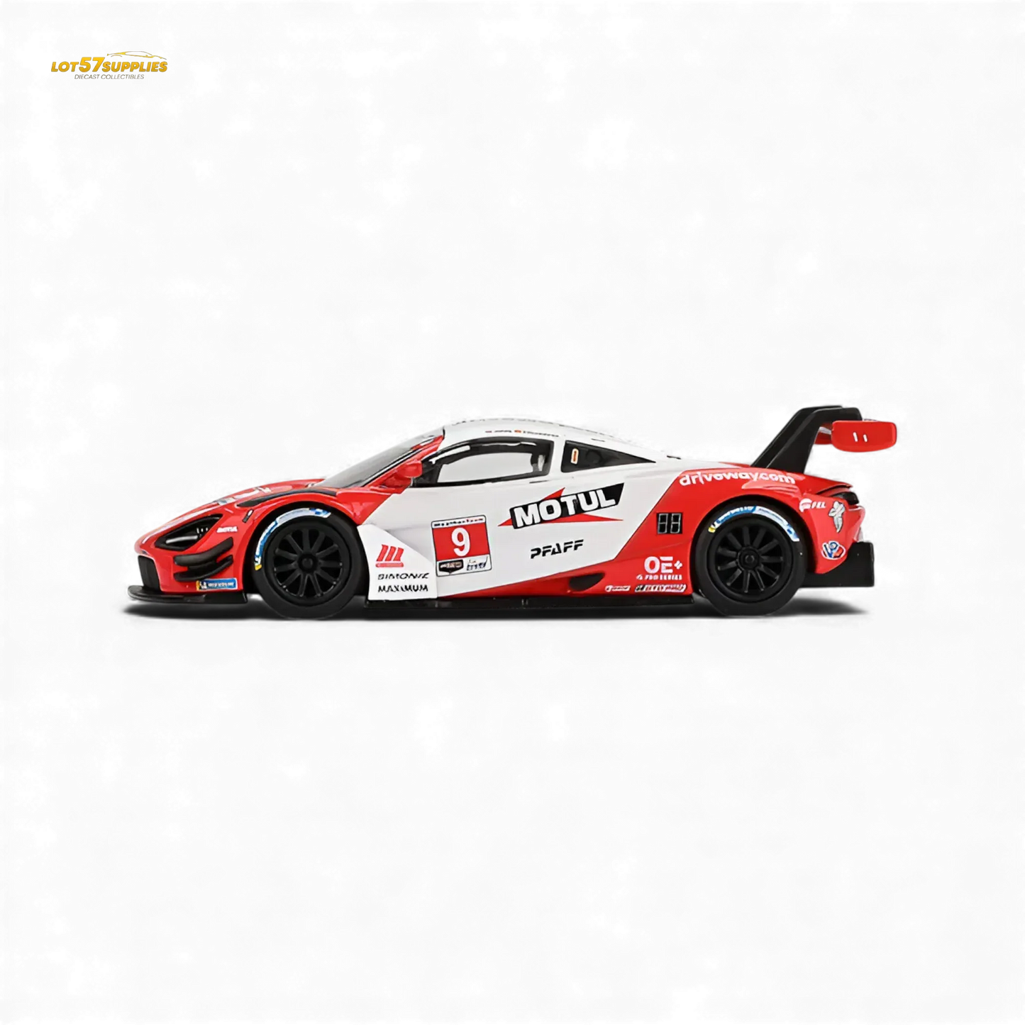 McLaren 720S GT3 Evo Diecast 1:64 Pfaff Livery Limited Edition - ToylandEU