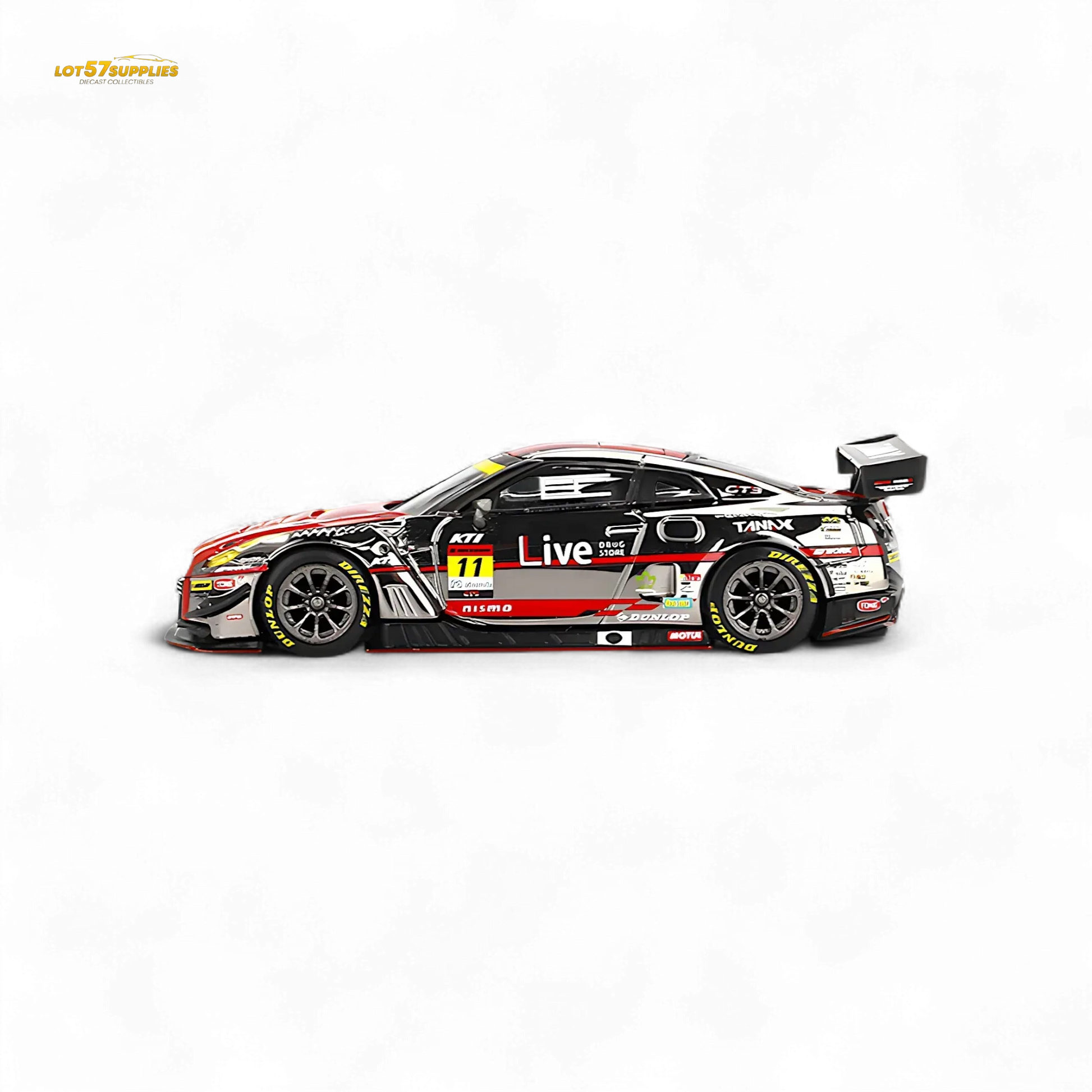 Mini-GT Nissan GT-R NISMO GT3 #11 "GAINER TANAX GT-R" GAINER 2023 SUPER GT SERIES #861 1:64 - ToylandEU