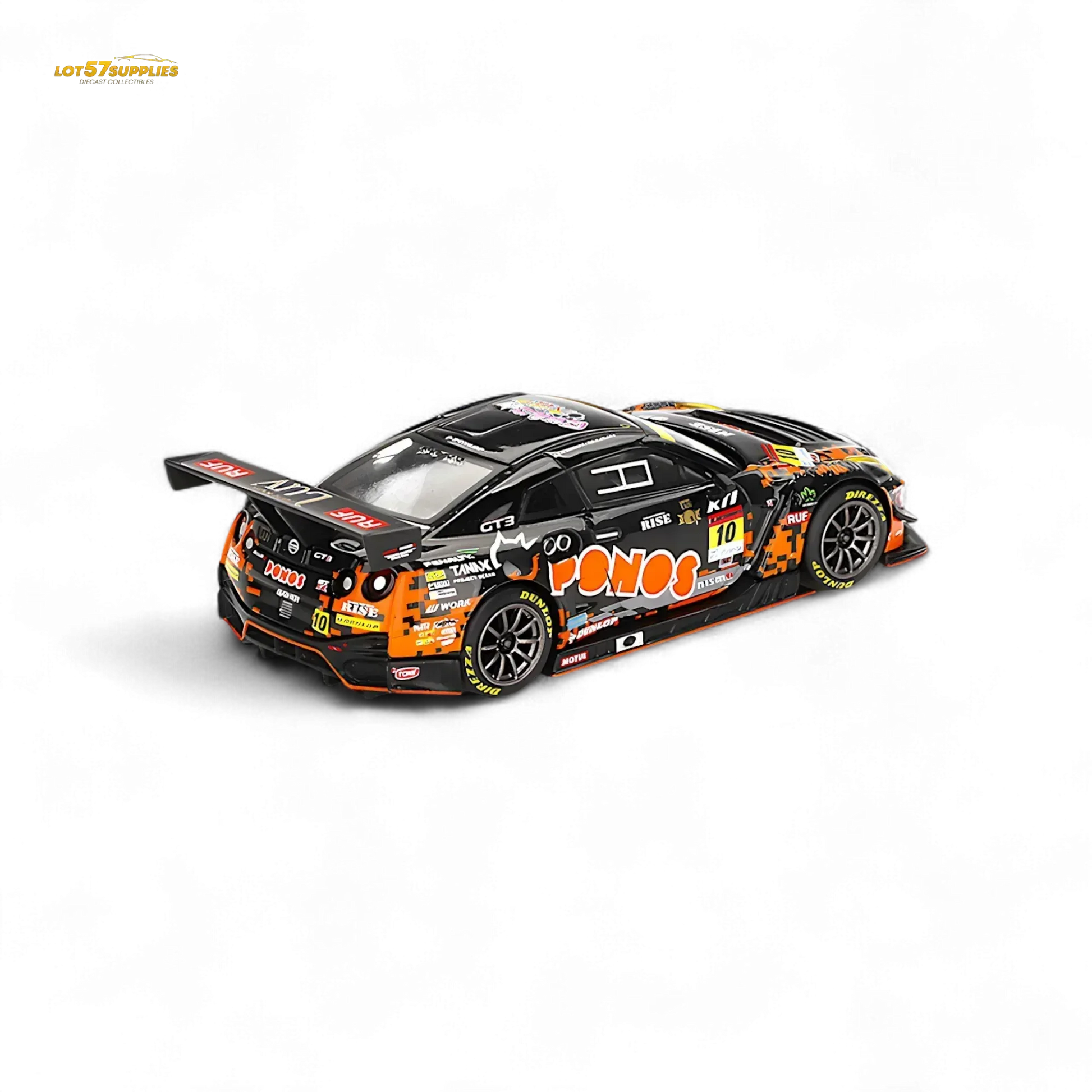 Mini-GT Nissan GT-R Nismo GT3 #10 "PONOS GAINER GT-R" 2023 SUPER GT SERIES #860 1:64 - ToylandEU