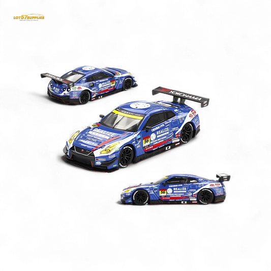  Mini-GT Nissan GT-R Nismo GT3 #56 "REALIZE MECHANIC CHALLENGE GT-R" 1:64 -  ToylandEU™