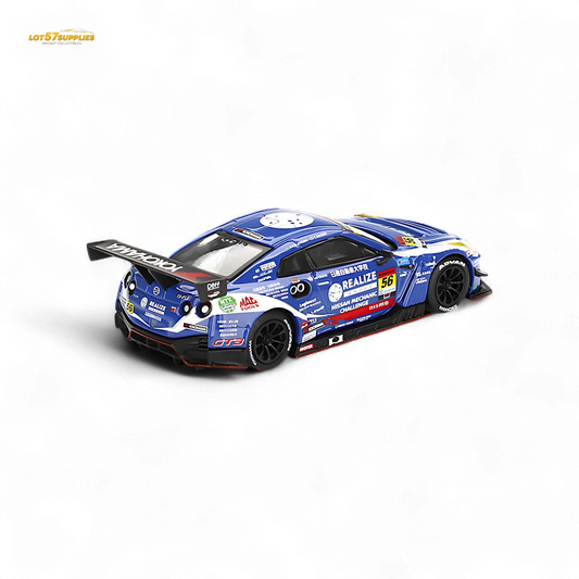  Mini-GT Nissan GT-R Nismo GT3 #56 "REALIZE MECHANIC CHALLENGE GT-R" 1:64 -  ToylandEU™