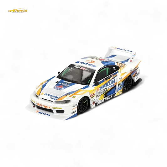  Nissan Silvia S15 LBWK Diecast Scale Model 1 To 64 -  ToylandEU™