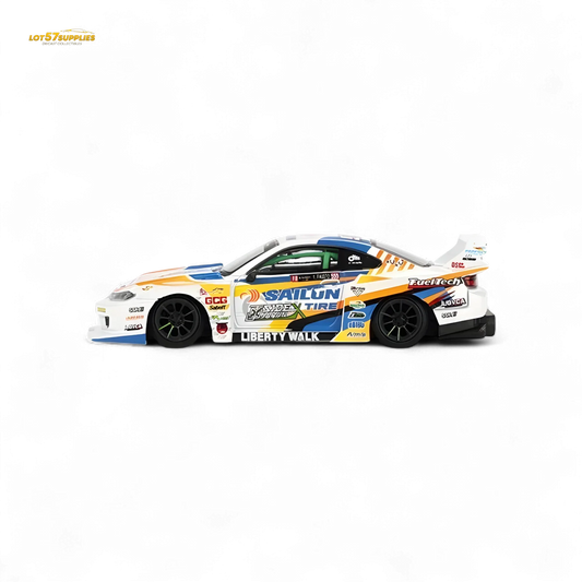  Nissan Silvia S15 LBWK Diecast Scale Model 1 To 64 -  ToylandEU™