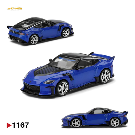 Mini GT Nissan Z Diecast VeilSide FFZ400 Seiran Blue - ToylandEU