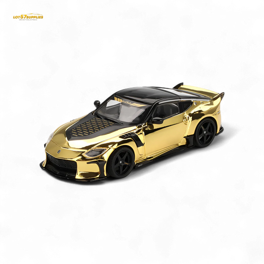  Nissan Z VeilSide Diecast Scale 1 64 Gold Chrome -  ToylandEU™