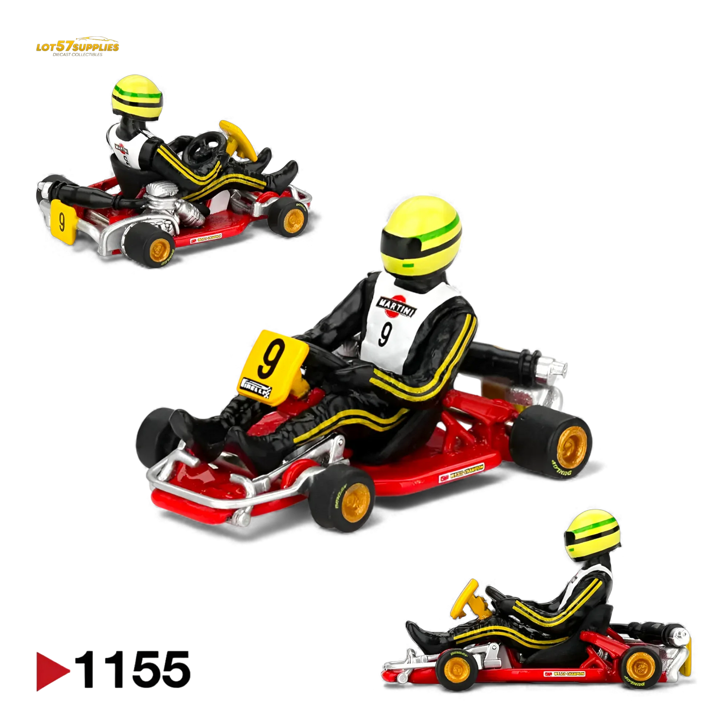Mini GT Senna Kart Diecast Model 1 64 Limited Preorder - ToylandEU