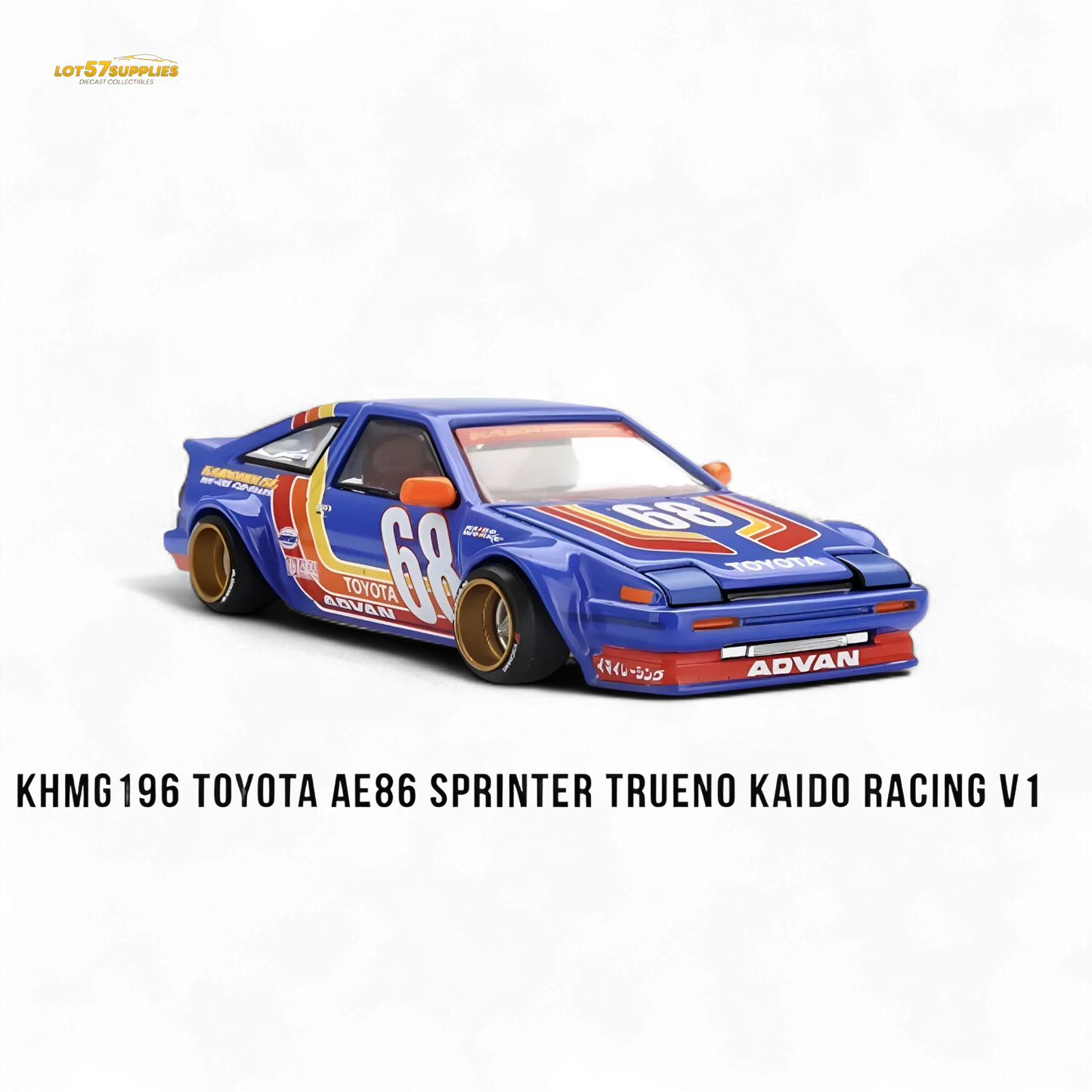 (Pre-Order) Mini GT Toyota AE86 Sprinter Trueno Kaido Racing V1 - 1/64 - ToylandEU