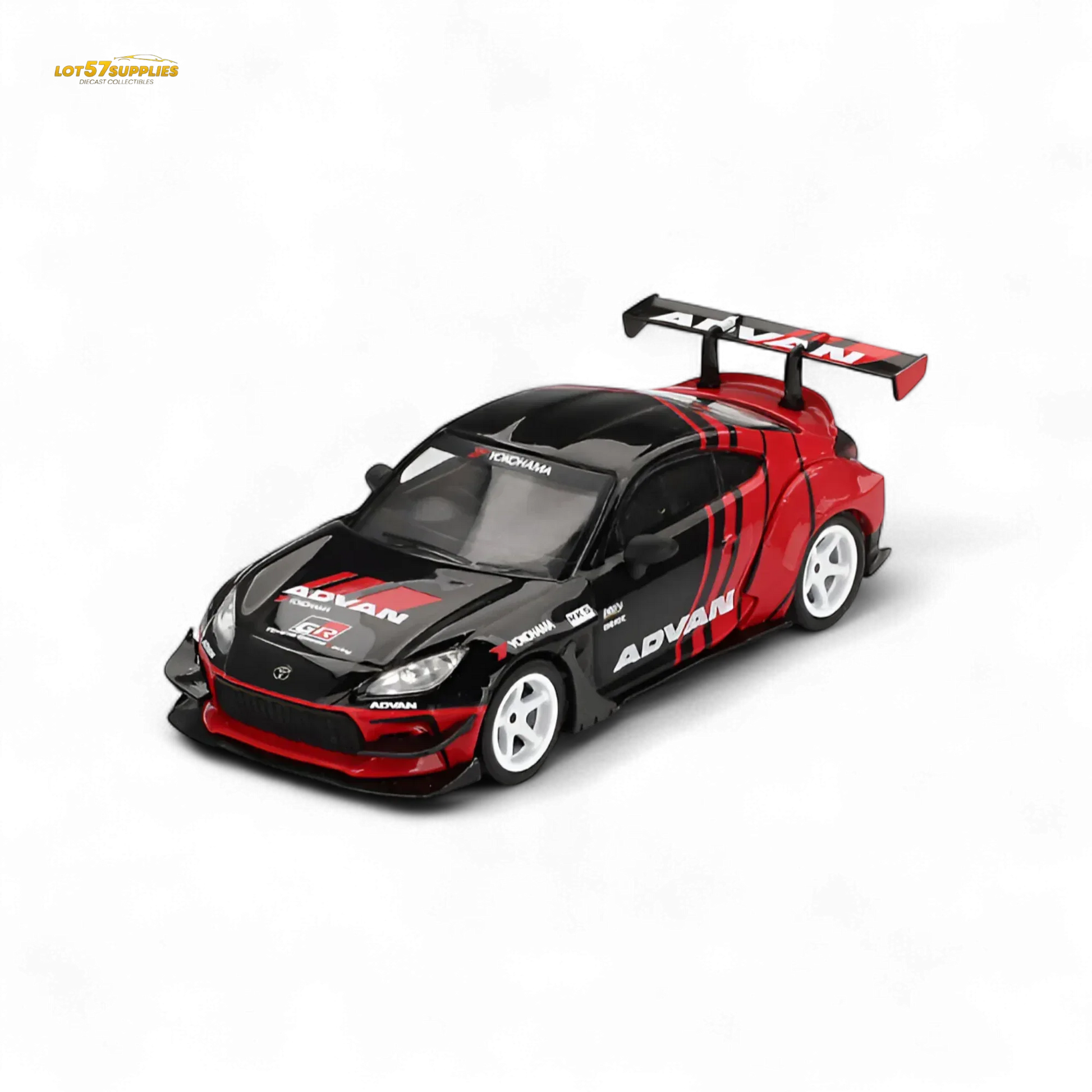 Toyota GR86 Diecast Model 1 To 64 HKS ADVAN Edition - ToylandEU
