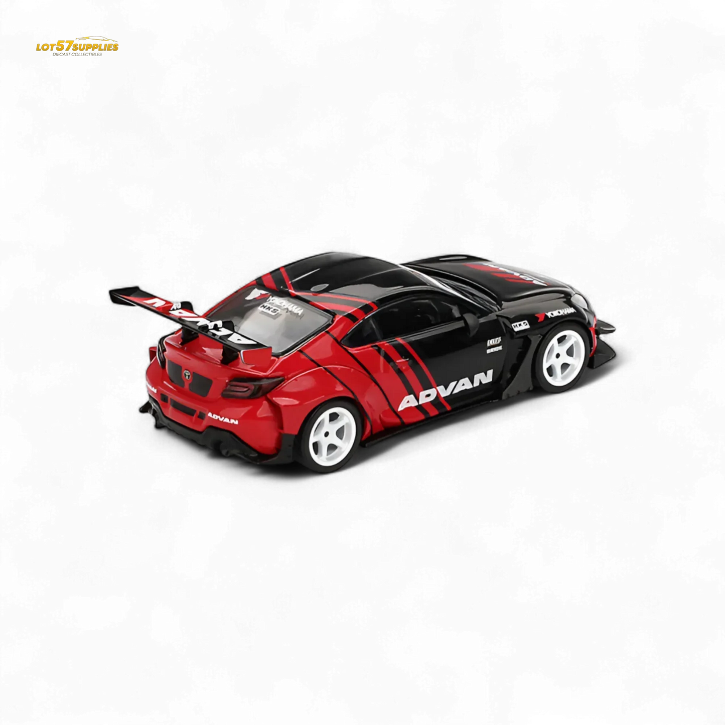 Toyota GR86 Diecast Model 1 To 64 HKS ADVAN Edition - ToylandEU