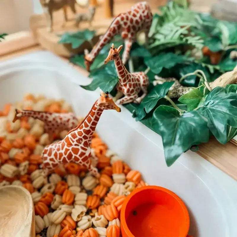 Mini Giraffe Animal Figures Set For Kids Educational Toy - ToylandEU