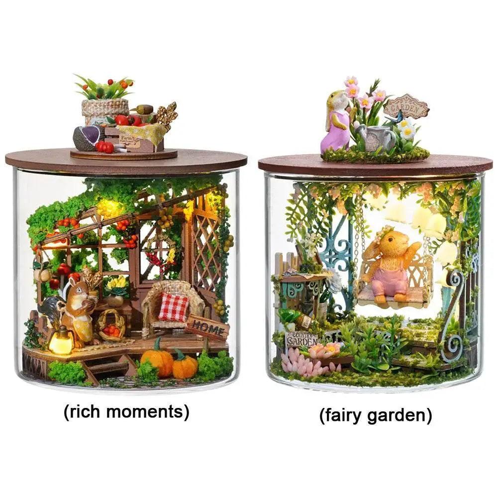  Mini Handmade Doll House Wooden 3D Puzzle Craft Kit -  ToylandEU™