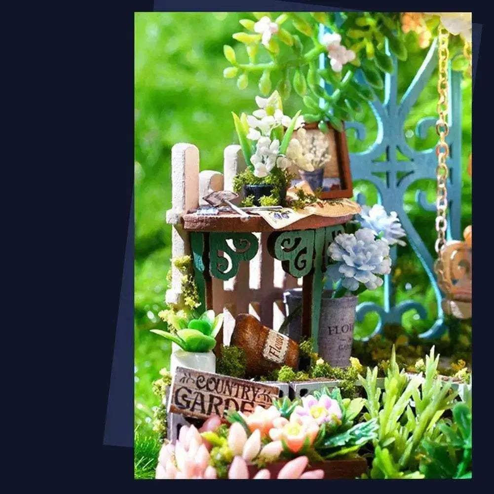  Mini Handmade Doll House Wooden 3D Puzzle Craft Kit -  ToylandEU™