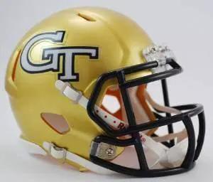  Georgia Tech Yellow Jackets Speed Mini Helmet by Riddell -  ToylandEU™