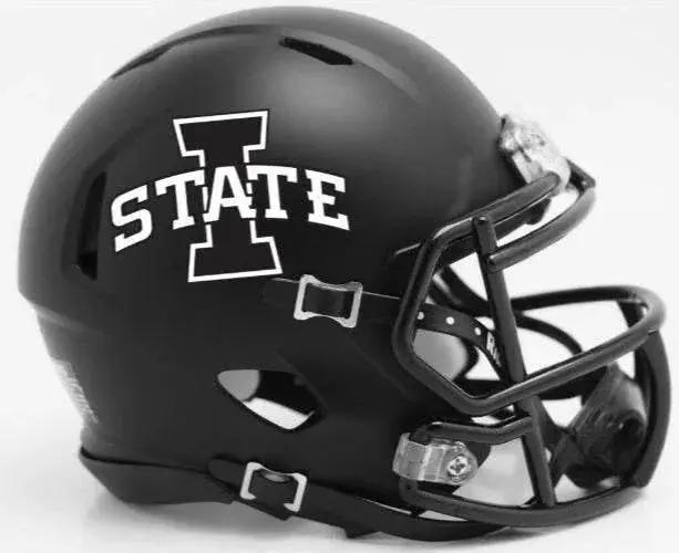  Iowa State Cyclones Riddell Mini Speed Helmet Satin Black -  ToylandEU™