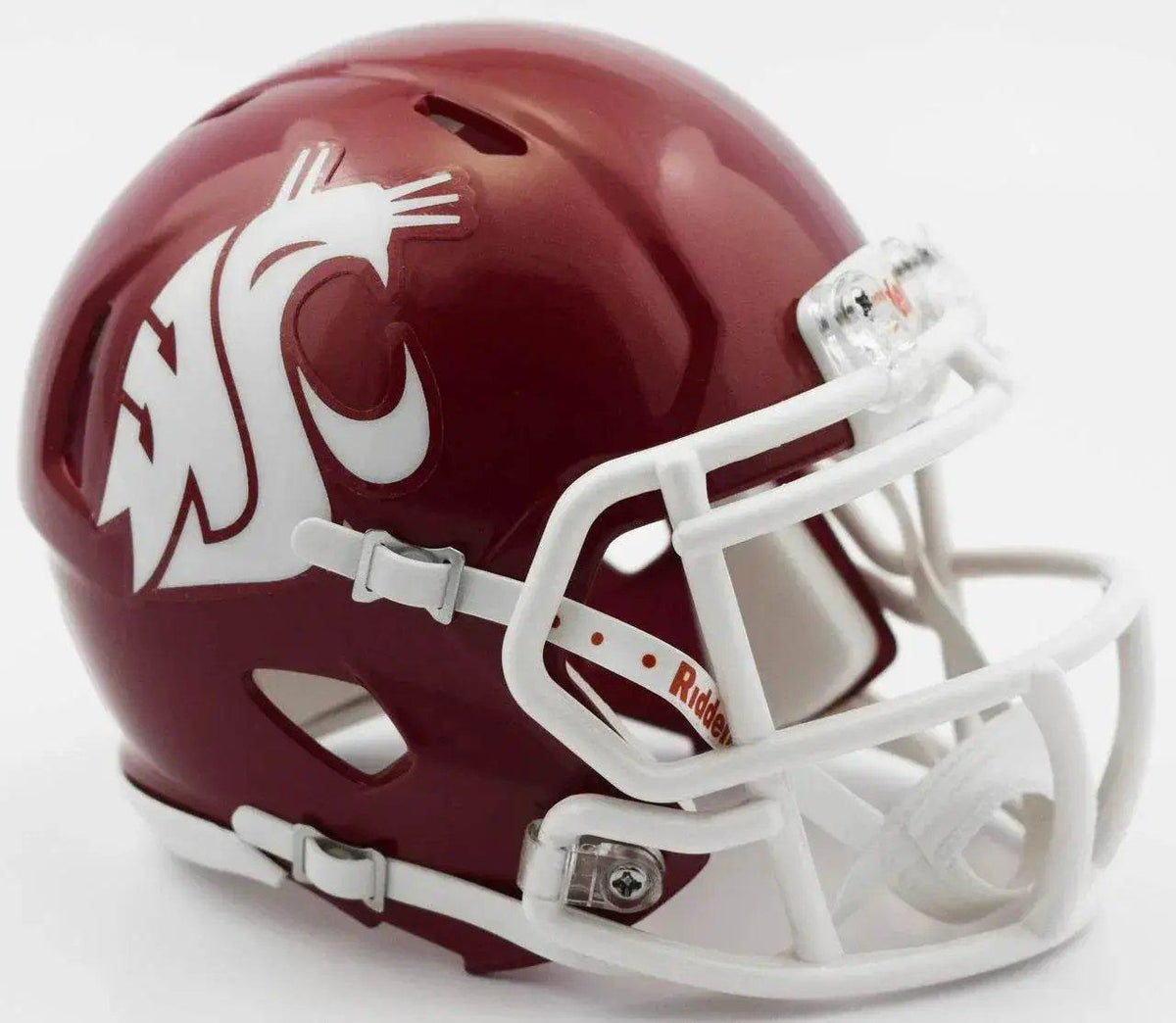  Washington State Cougars Helmet Riddell Mini Speed Crimson -  ToylandEU™