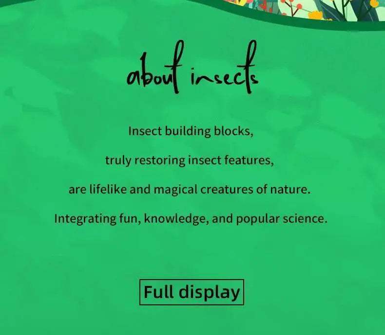 Mini Insect Series Building Block Grasshopper Unicorn Scarab - ToylandEU