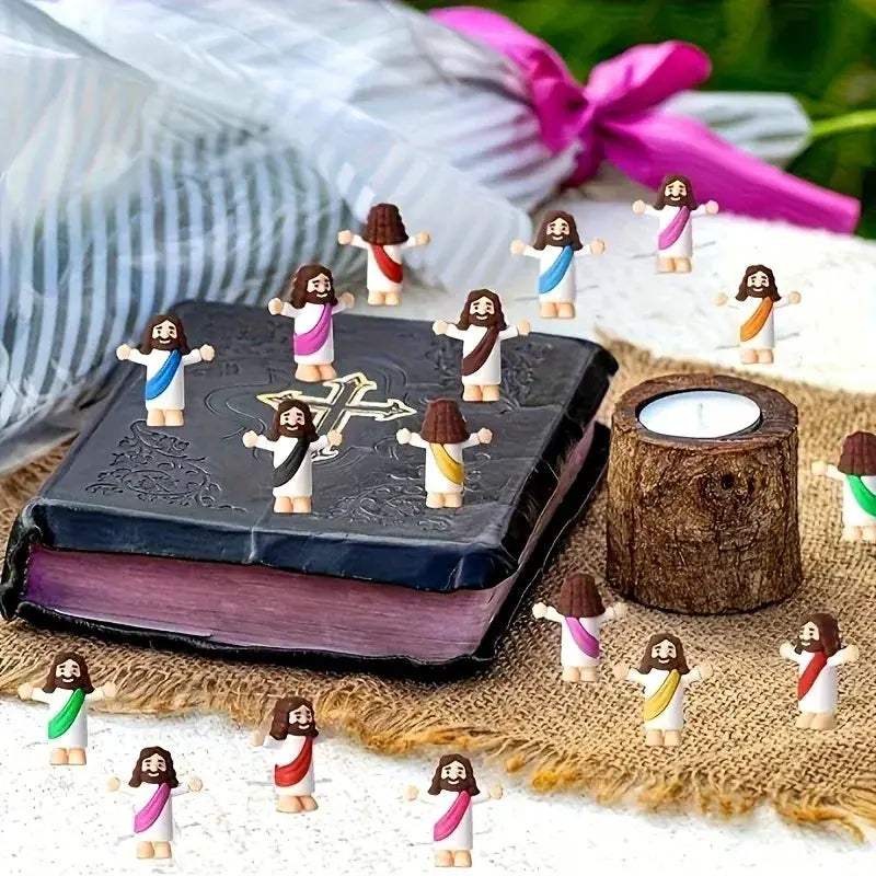 Mini Jesus Statue And Prayer Card Pack Keepsake For Easter - ToylandEU