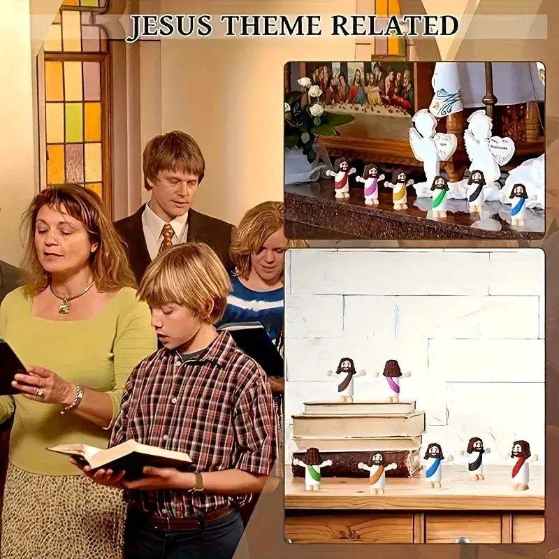 Mini Jesus Statue And Prayer Card Pack Keepsake For Easter - ToylandEU