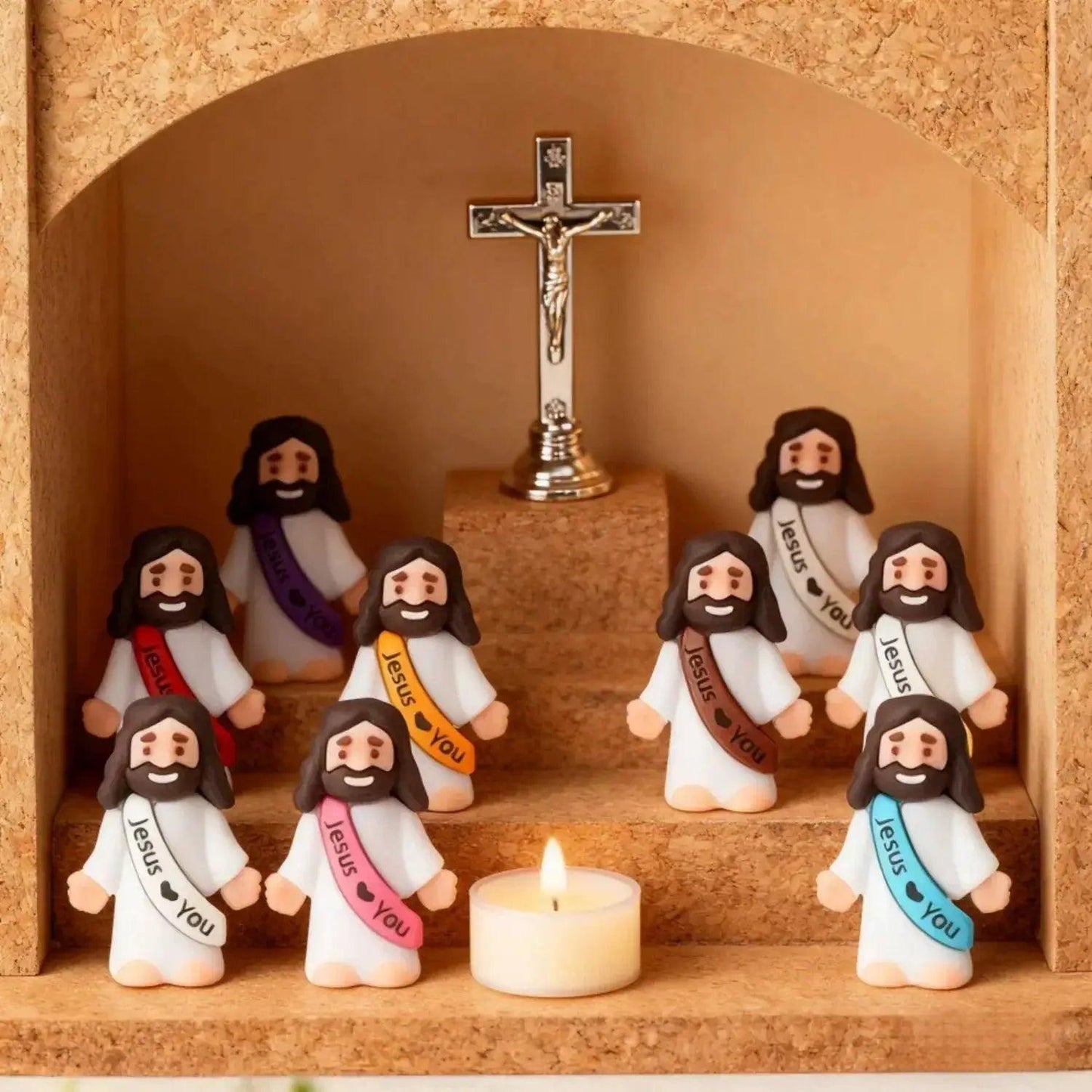  Mini Jesus Statue Easter Decor Gift Premium -  ToylandEU™