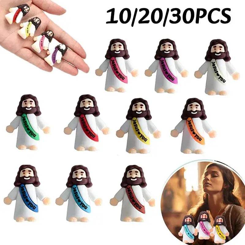 Mini Jesus Statue Set For Easter Decor And Gifts Premium - ToylandEU