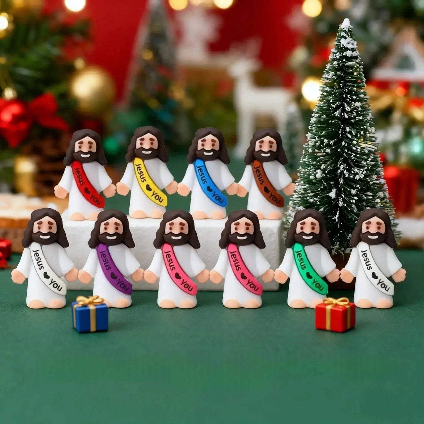 Mini Jesus Statue Set For Easter Decor And Gifts Premium - ToylandEU