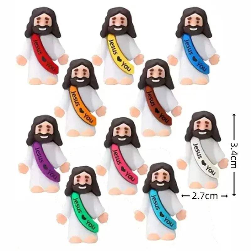 Mini Jesus Statue Set For Easter Decor And Gifts Premium - ToylandEU