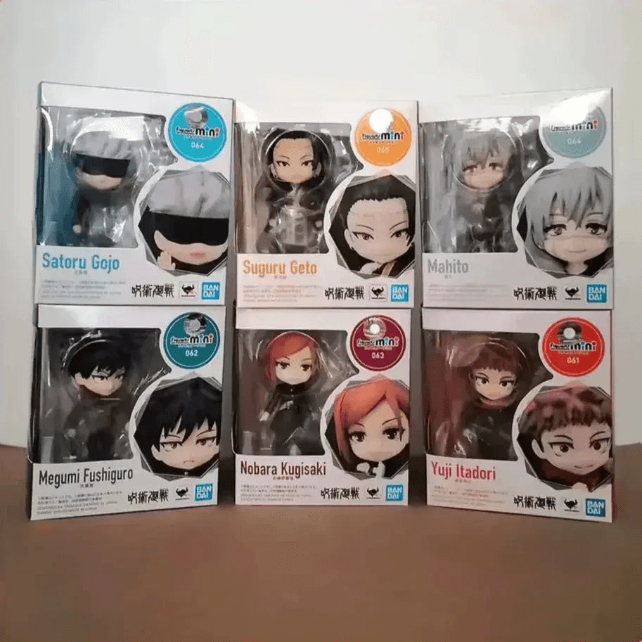 Jujutsu Kaisen Chibi Adorable Mini Figures Collection Set 10cm - ToylandEU