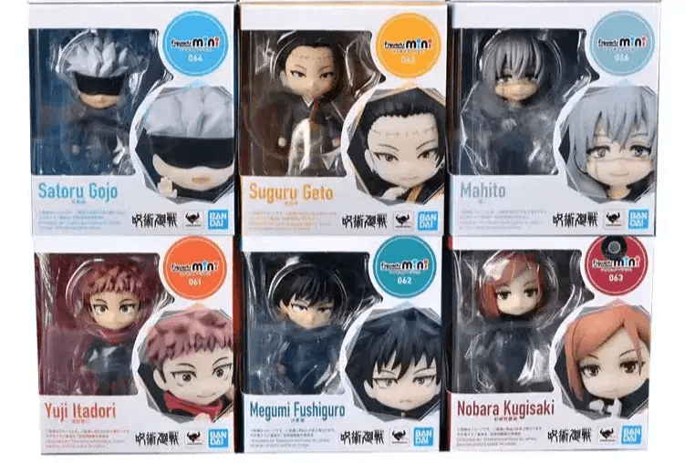 Jujutsu Kaisen Chibi Adorable Mini Figures Collection Set 10cm - ToylandEU