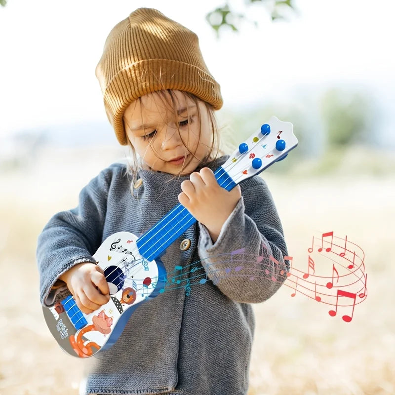 Mini Kids Ukulele Toy Educational Music Instrument For Early Learning - ToylandEU