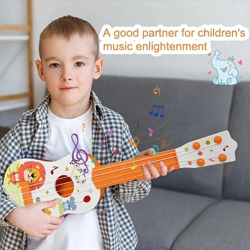 Mini Kids Ukulele Toy Educational Music Instrument For Early Learning - ToylandEU