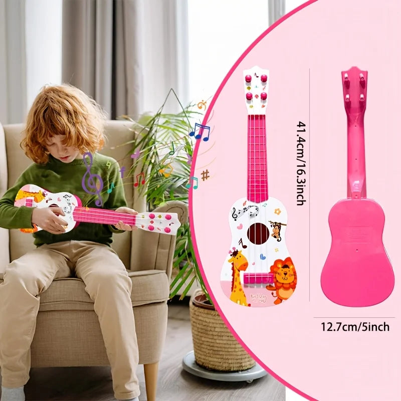 Mini Kids Ukulele Toy Educational Music Instrument For Early Learning - ToylandEU