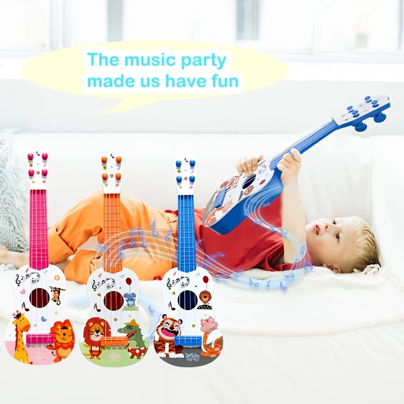 Mini Kids Ukulele Toy Educational Music Instrument For Early Learning - ToylandEU