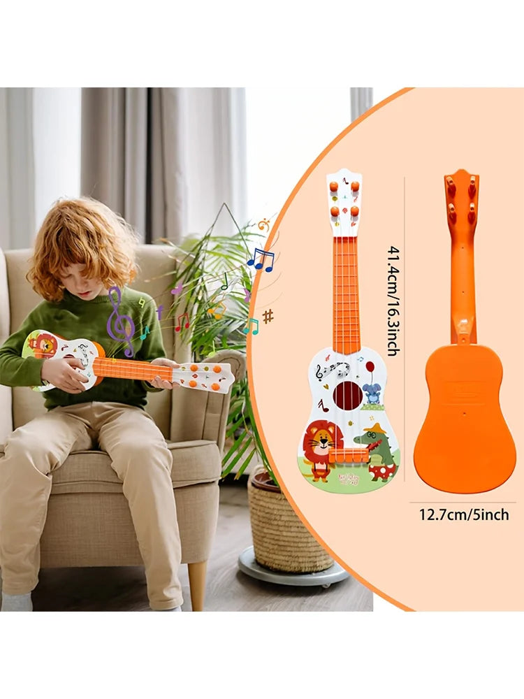 Mini Kids Ukulele Toy Educational Music Instrument For Early Learning - ToylandEU