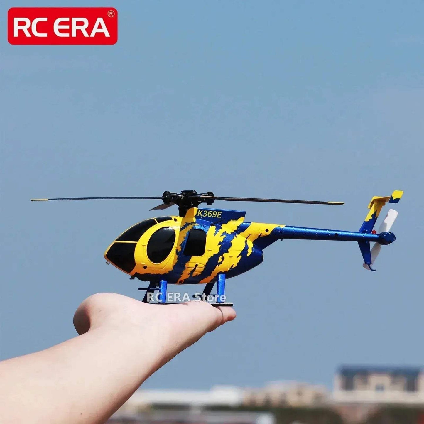 Mini MD500 RC Helicopter With Optical Flow Stabilization - ToylandEU