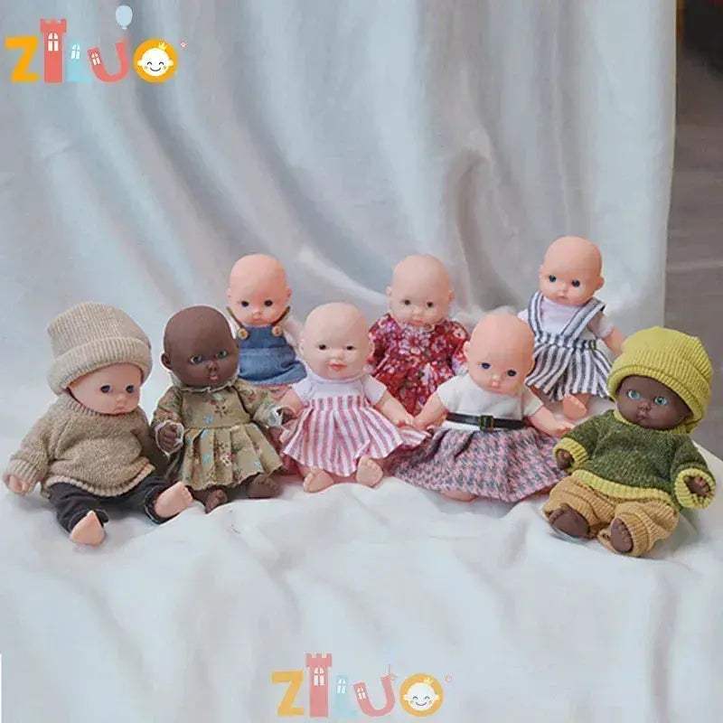 Mini Palm Sized Reborn Dolls One Twelfth Scale Dress Up - ToylandEU