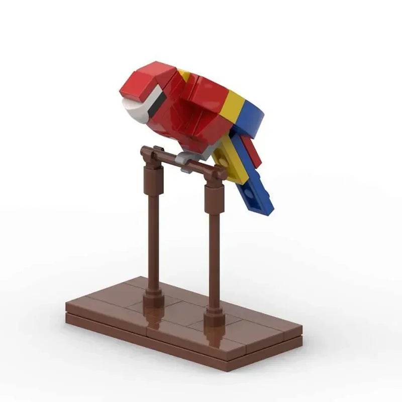 Mini Parrot Sparrow Seagull Robin Building Blocks Cute Bird Model - ToylandEU