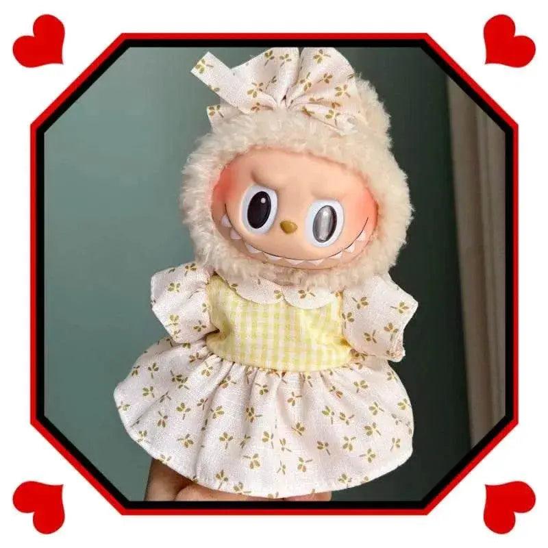  Mini Plush Doll Clothing for Exo 17cm Labubu Suit Gift -  ToylandEU™
